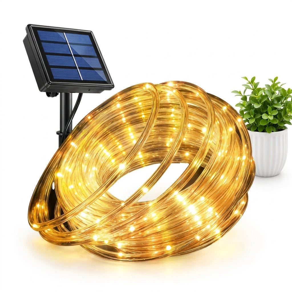 Manguera Solar de Luces LED 10 Metros