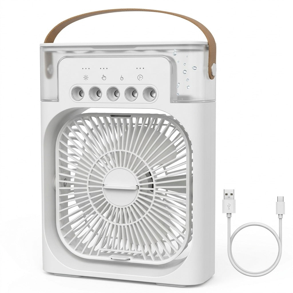 Ventilador Humidificador Portátil