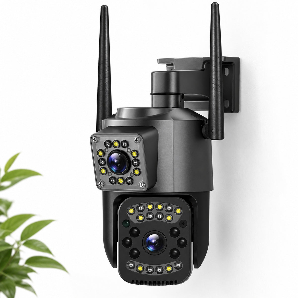 Cámara de Seguridad Exterior Doble Lente Wi-Fi