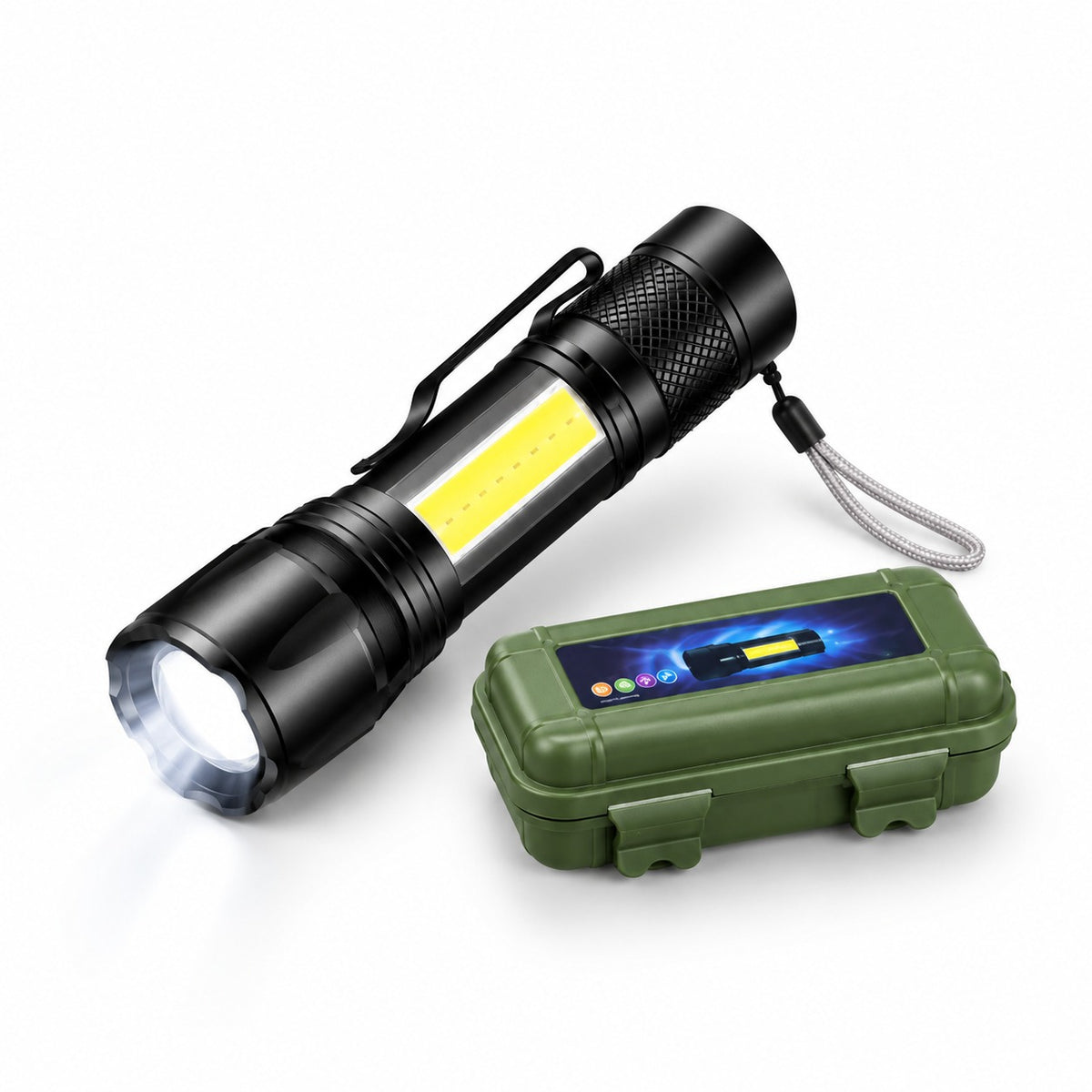 Linterna Táctica LED Recargable